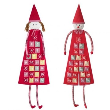 KALENDARZ ADWENTOWY DZIEWCZYNKA / CHŁOPCZYK nowość