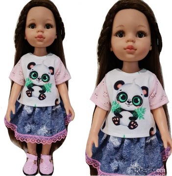 T-shirt dla lalki Paola Reina 32cm