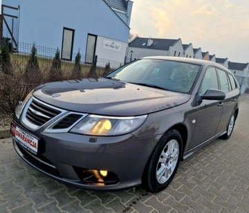 Saab 9-3 II SportKombi 1.8 122KM 2008 Saab 9-3 1.8i Zadbany SerwisGwarancja Rata450zł, zdjęcie 1