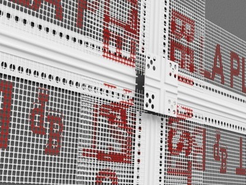 Łącznik X H2 Krzyżowy do boni 20x20mm krzyżak