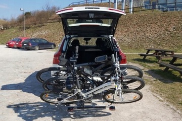 Platforma rowerowa Amos TYTAN 3 PLUS na 3 rowery