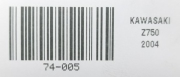 KAWASAKI Z750 04 - 06 руль 76см