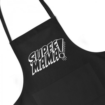 KT013f Fartuch kuchenny SUPERMAMA! dla mamy