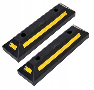 СЕПАРАТОР ПАРКОВОЧНЫЙ БУФЕР ГАРАЖНЫЙ КОЛЕСНЫЙ КОМПЛЕКТ 2 ШТ.