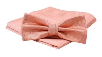 Męska Mucha z Poszetką - ŁOSOSIOWA -ALTIES