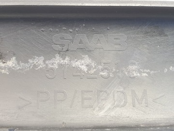 SAAB 95 9-5 FACELIFT LEVÝ LIŠTA NÁRAZNÍKU ZADNÍ 5142518