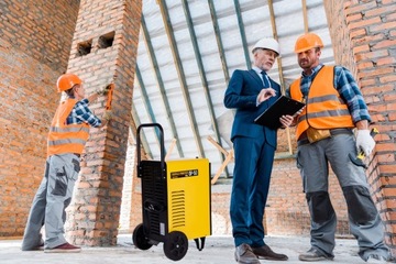 СТРОИТЕЛЬНАЯ ПРОМЫШЛЕННАЯ ЭФФЕКТИВНАЯ СУШИЛКА ВОЗДУХА WARMTEC OP-50 ПРОИЗВОДИТЕЛЬНОСТЬЮ ДО 50 Л/СУТКИ