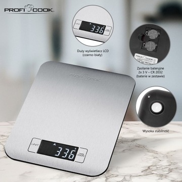 КУХОННЫЕ ВЕСЫ PROFICOOK PC-KW 1061