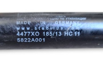 VZPĚRA/TLAKOVAČ KRYT KUFRU MITSUBISHI PAJERO 4 FACELIFT 2014 5822A001