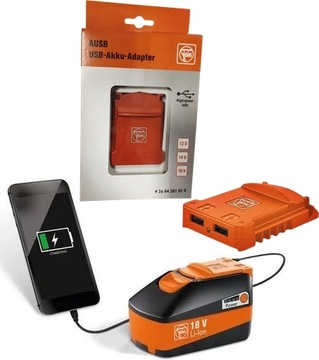 Adapter USB do akumulatora 12-18V Fein 92604201020