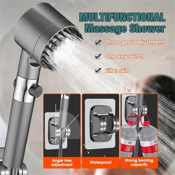 HANDSET Душевые лейки с массажем высокого давления