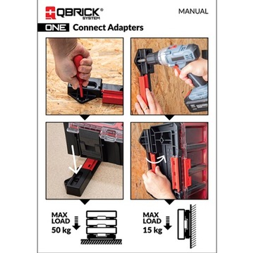 АДАПТЕРЫ QBRICK System ONE CONNECT, 2 ШТ.