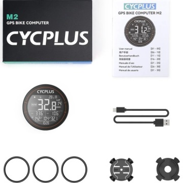 Велокомпьютер GPS Cycplus M2 ANT+ Bluetooth 5.0 1100mAh IPX6
