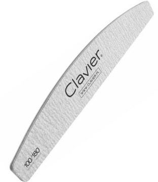 CLAVIER PILNIK ŁÓDKA DO PAZNOKCI 100/180 x 1szt zebra