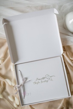 Белая коробка Святое Крещение 20х24 фотоальбом книга Сувенир Подарок