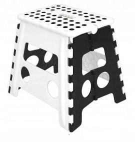 STOŁEK TABORET SKŁADANY ROZKŁADANY RAVI WYS.39CM