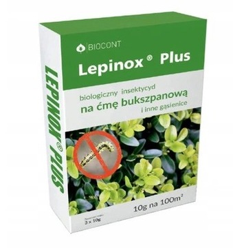 Lepinox PLUS 3x10g Gąsienice Ćmy Bukszpanowej