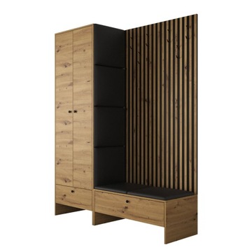GARDEROBA do przedpokoju BALMA III + 6 paneli