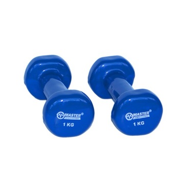 ZESTAW Hantli Hantelki Ciężarki Fitness 2x1kg
