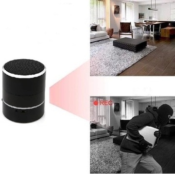 BLUETOOTH ДИНАМИК СКРЫТАЯ КАМЕРА WiFi С ПИТАНИЕМ АККУМУЛЯТОРА