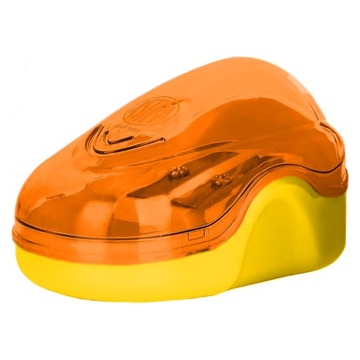 Точилка ASTRA с двойным контейнером, оранжевая