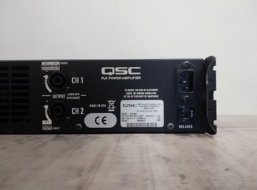 Легкий усилитель мощности QSC PLX1804, вес 5,9 кг.