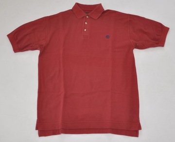 TIMBERLAND koszulka polo czerwona L/XL