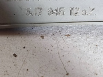 SKODA ROOMSTER (5J) 2008 ZADNÍ STRANA PRAVÁ SVĚTLO