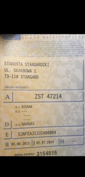 Nissan Qashqai II Crossover 1.2 DIG-T 115KM 2015 Nissan Qashqai 2015r, Salonowy, 1.2 Benzyna. Uszkodzony. Poobijany. Jezdzi., zdjęcie 24