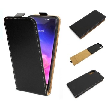 Etui do Samsung Galaxy A70 A705 I A70s Case z klapką SLIM FLEX czarne HQ