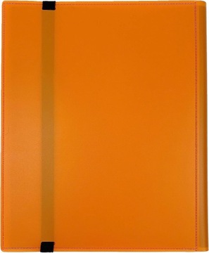 ARKERO G Коллекционный альбом для карточек, 360 карт, 9 окошек, ОРАНЖЕВЫЙ