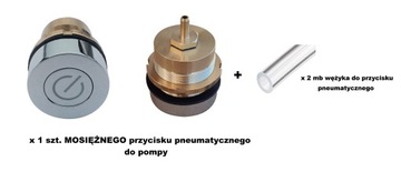 PROMOCJA Zestaw do AEROMASAŻU 12 dysz pompa + grzałka = 1000 W WANNY BALII