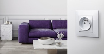 SZAFIR Двухходовой выключатель, выключатель для свечей БЕЛЫЙ