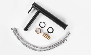 ЧЕРНАЯ ВЫСОКАЯ РАКОВИНА FAPPER CALANI ASTRAL