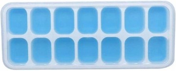 Forma na kostki lodu 14 kratek plastikowa foremka