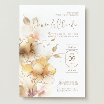 ZAPROSZENIE dowolna okazja + elegancka koperta