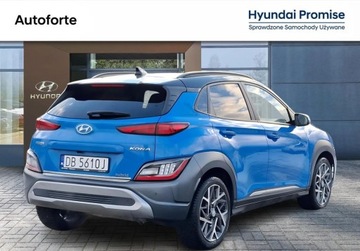 Hyundai Kona I Crossover Facelifting 1.6 GDI Hybrid 141KM 2021 Hyundai Kona 1.6 GDI Hybrid 141KM Salon PL Premium DCT GWARANCJA 58 tys, zdjęcie 4