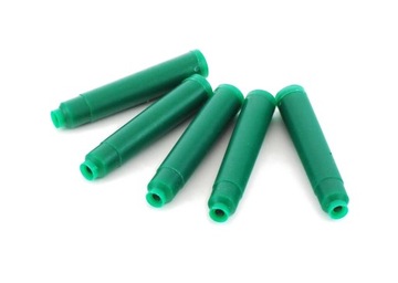 NABOJE ZIELONE DO PIÓR 5 SZT.STANDARD TYP PELIKAN