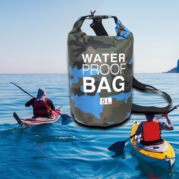 Водонепроницаемая сумка для каяка объемом 5 л.