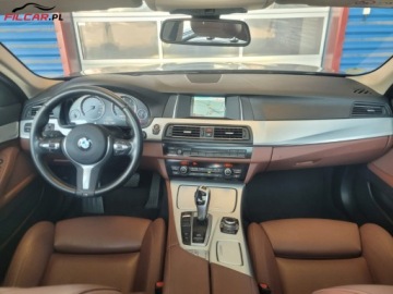 BMW Seria 5 F10-F11 Touring Facelifting 525d 218KM 2014 BMW Seria 5 GWARANCJA 525D xDrive POLIFT Zamiana RATY Udok. przebieg Pano, zdjęcie 10
