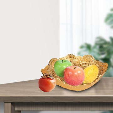 колакси 2 шт Золотая фруктовая тарелка Колье Блюдо с закуской