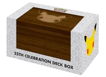 ULTRA PRO: POKEMON PUDEŁKO DO PRZECHOWYWANIA KART 25TH ANNIVERSARY DECK BOX