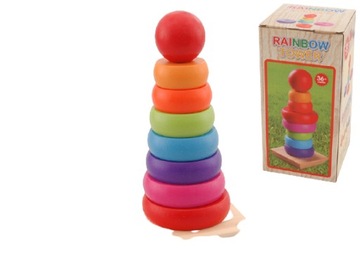 PIRAMIDKA DREWNIANA WIEŻA SORTER