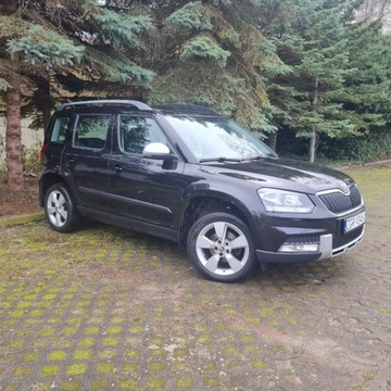 Skoda Yeti Outdoor 2.0 TDI 110KM 2014 Skoda Yeti Skoda Yeti I 4x4 Doinwesowana Stan BDB WARTO Rej.PL 2.0 Diesel, zdjęcie 3