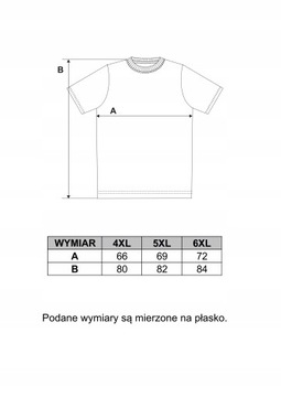 T-Shirt Koszulka Męska ZESTAW 3 SZTUKI Moraj 6XL