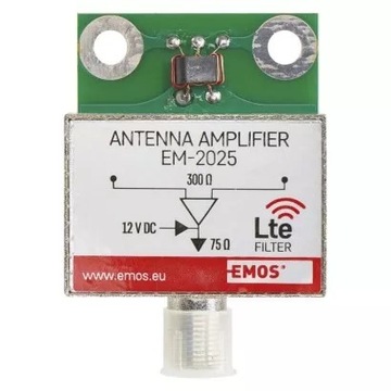 EMOS J5802 Wzmacniacz antenowy 25 dB VHF/UHF