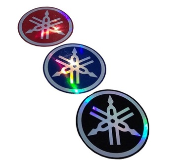 yamaha logo holograficzne naklejki rozne kolory