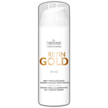 FARMONA KREM WYGŁADZAJĄCO - ROZŚWIETLAJĄCY RETING GOLD ANTI AGE 150ML