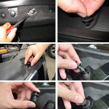 НАБОР УНИВЕРСАЛЬНЫХ АВТОМОБИЛЬНЫХ ЗАЖИМОВ 635 ШТ.