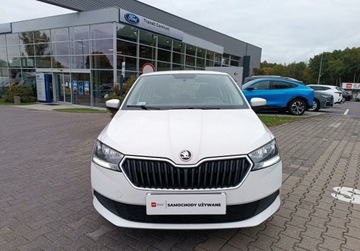 Skoda Fabia III Hatchback Facelifting 1.0 MPI 60KM 2020 Skoda Fabia 1.0 60KM Active SalonPL SerwisASO FV23 Iwl. Gwarancja Benzyna, zdjęcie 9